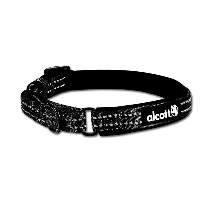 Alcott Martingale Dog Collar - Medium 14-20 - Black