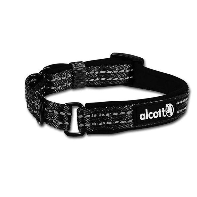Alcott Martingale Dog Collar - Small  10-14 - Black