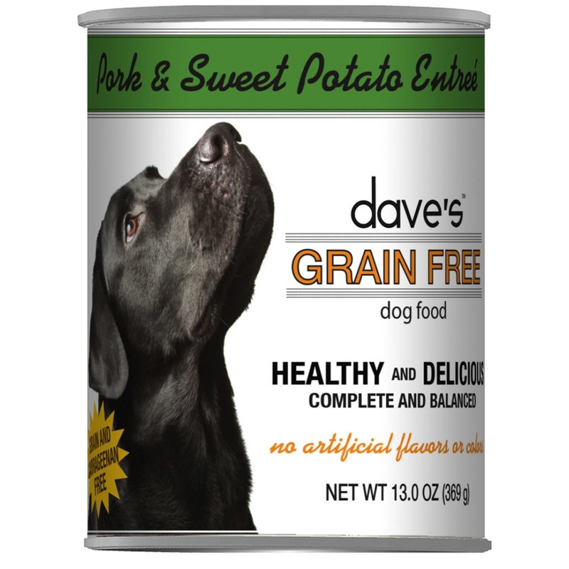 Dave's Pet Food Grain Free Wet Dog Food - Pork & Sweet Potato - 13oz Can