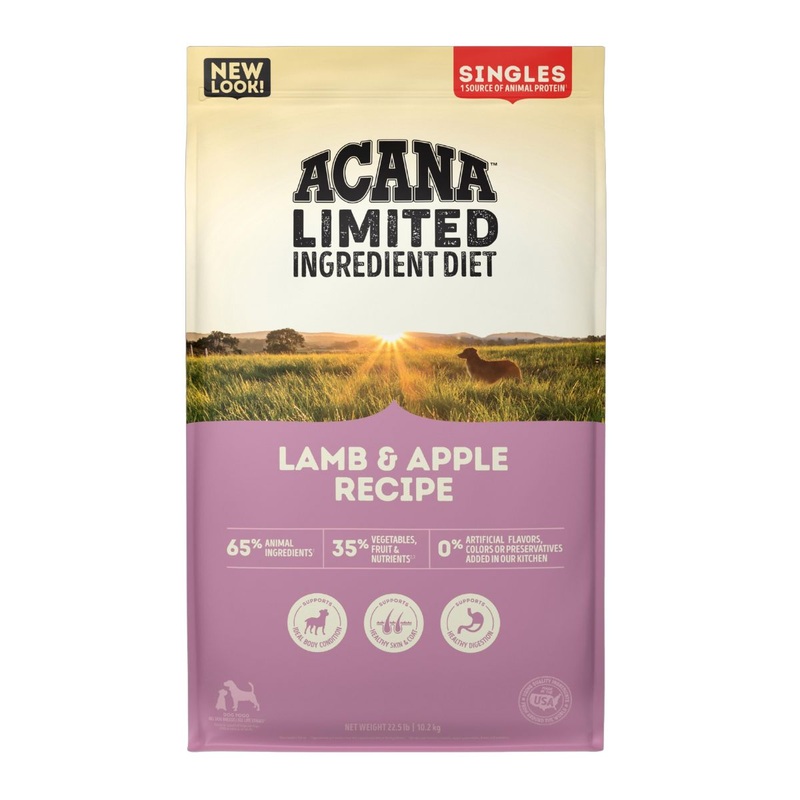 Acana LID Singles  Dry Dog Food - Lamb & Apple - 25lb Bag