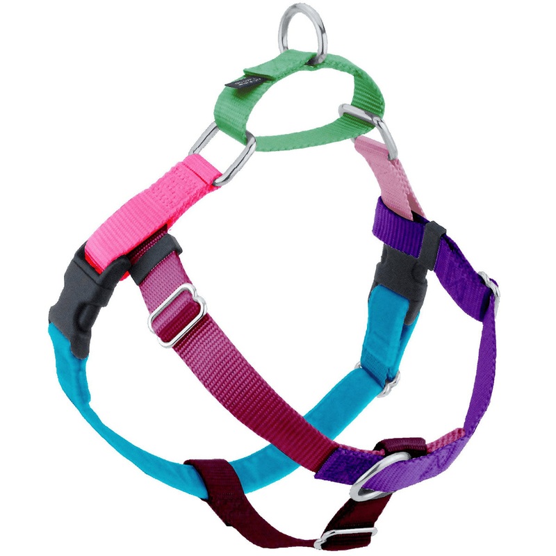 2 Hounds Design Freedom No-Pull Dog Harness - Large 1 x 28-32 - Jellybean Sugar