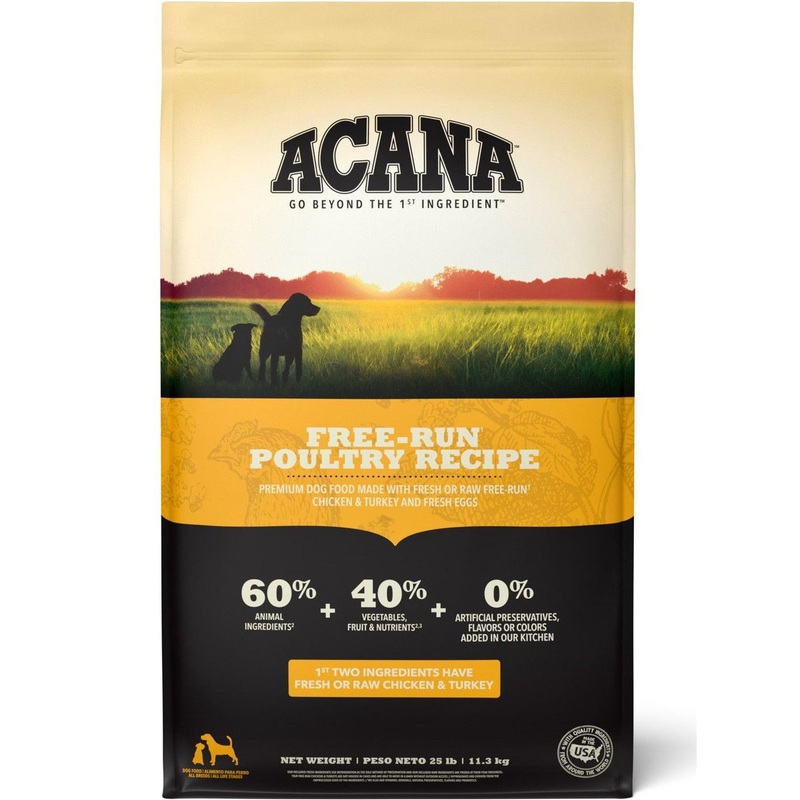 Acana Heritage Dry Dog Food - Free-Run Poultry - 13lb Bag