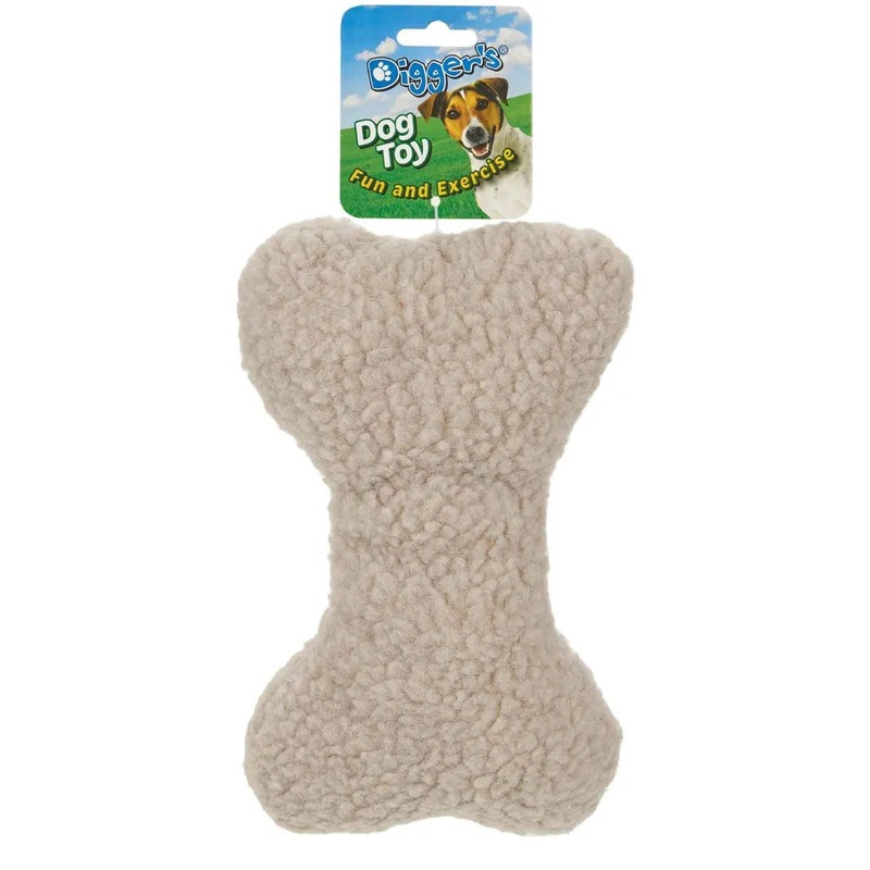 Digger's Wolly Bone Dog Toy - 9