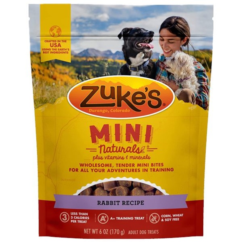 Zukes Mini Naturals Rabbit 6oz