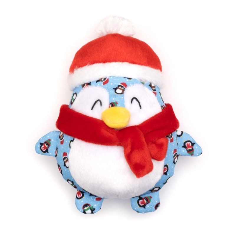 The Worthy Dog Blue Penguin Toy