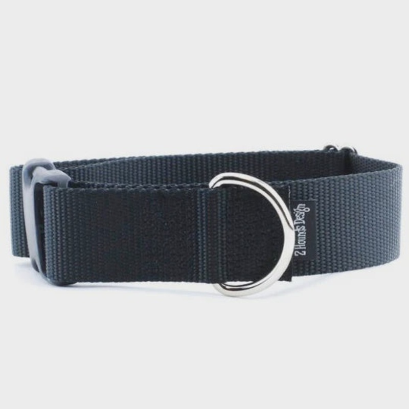 2Hounds 1.5 Wide Solid Color Side Release Collar