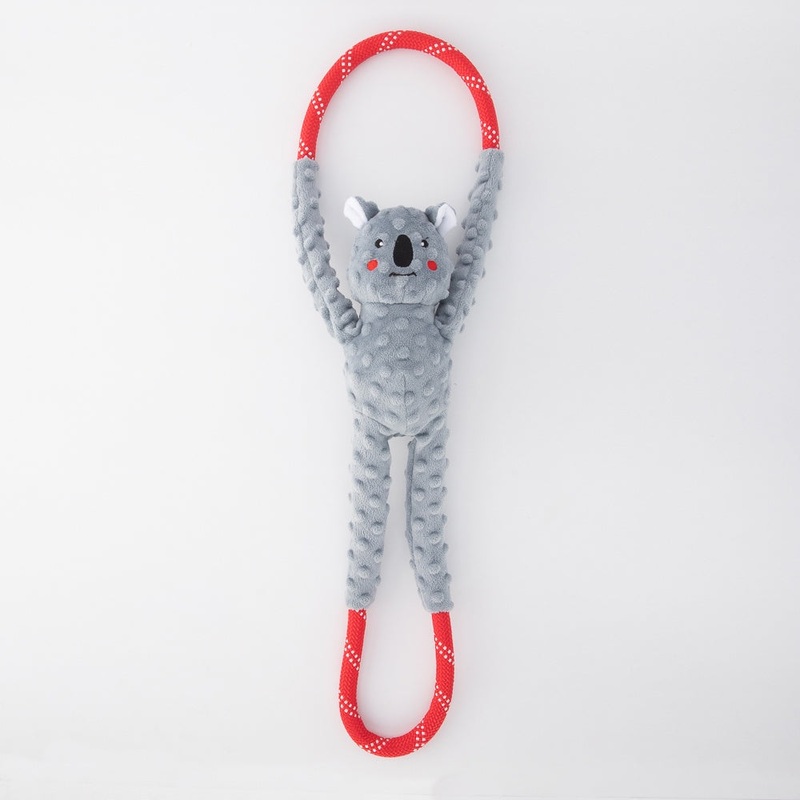 Zippy Paws Rope Tugz - Koala