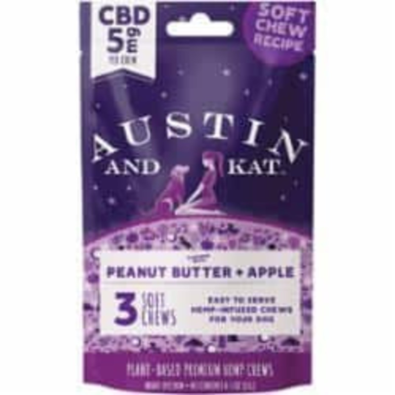 Austin and Kat 5mg CBD Chews|3 Chews|30 Chews