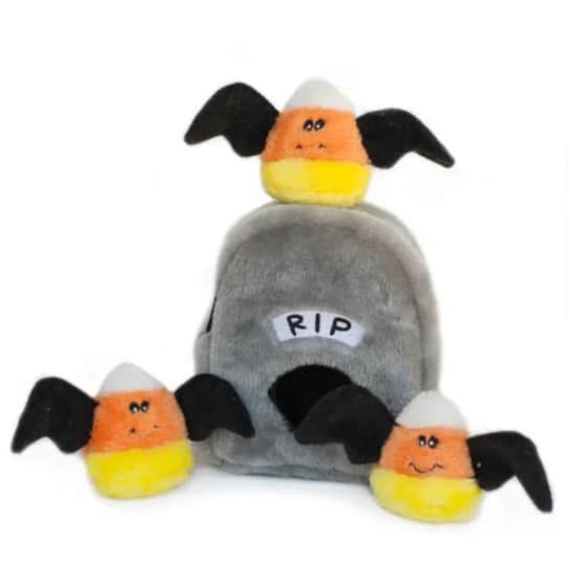 Zippy Paws Halloween Gravestone Burrow