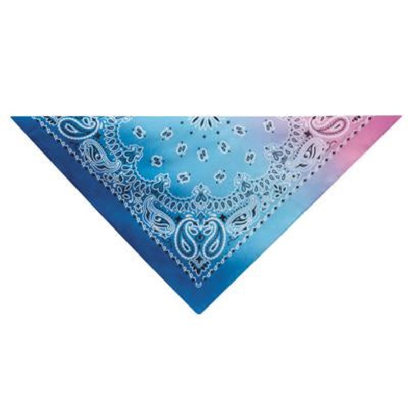 Aria Paisley Bandana|Blue/Dark Green|Light Green/Blue|Purple/Red|Pink/Blue|Orange/Pink|Green/Orange