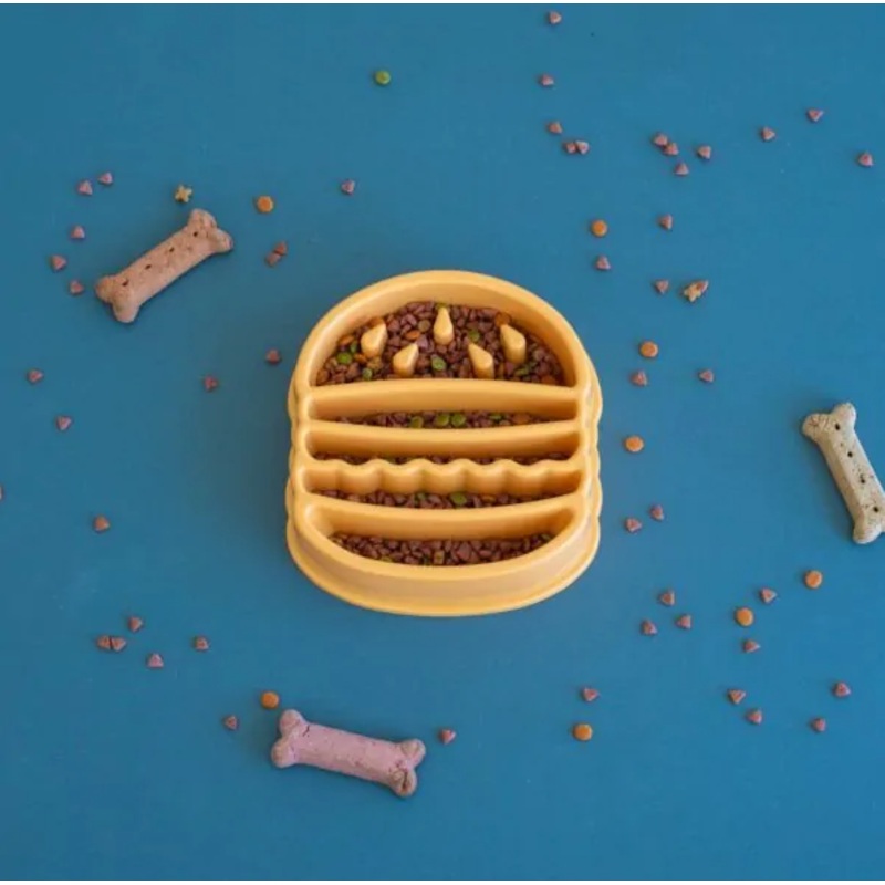 Zippy Paws Happy Bowl - Hamburger