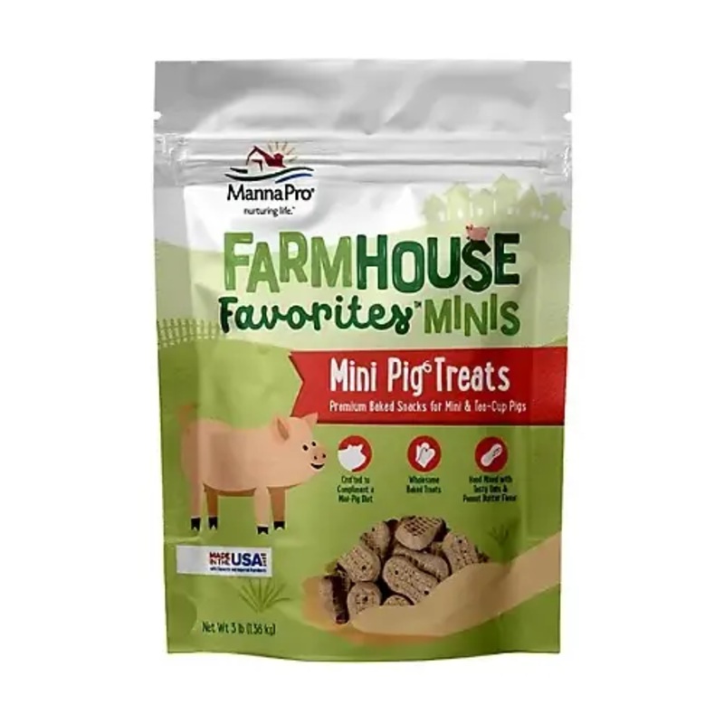 MANNA PRO PRODUCTS LLC 1031460 Mini Pig & Teacup Treats