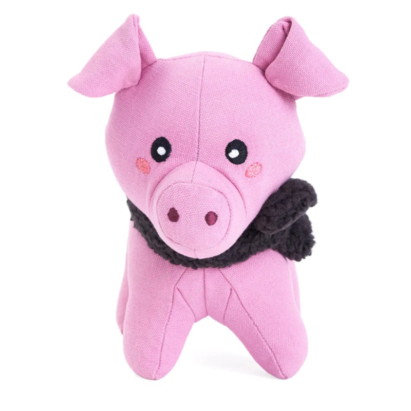 ZippyPaws EcoZippy Cotton Cuddler - Pig