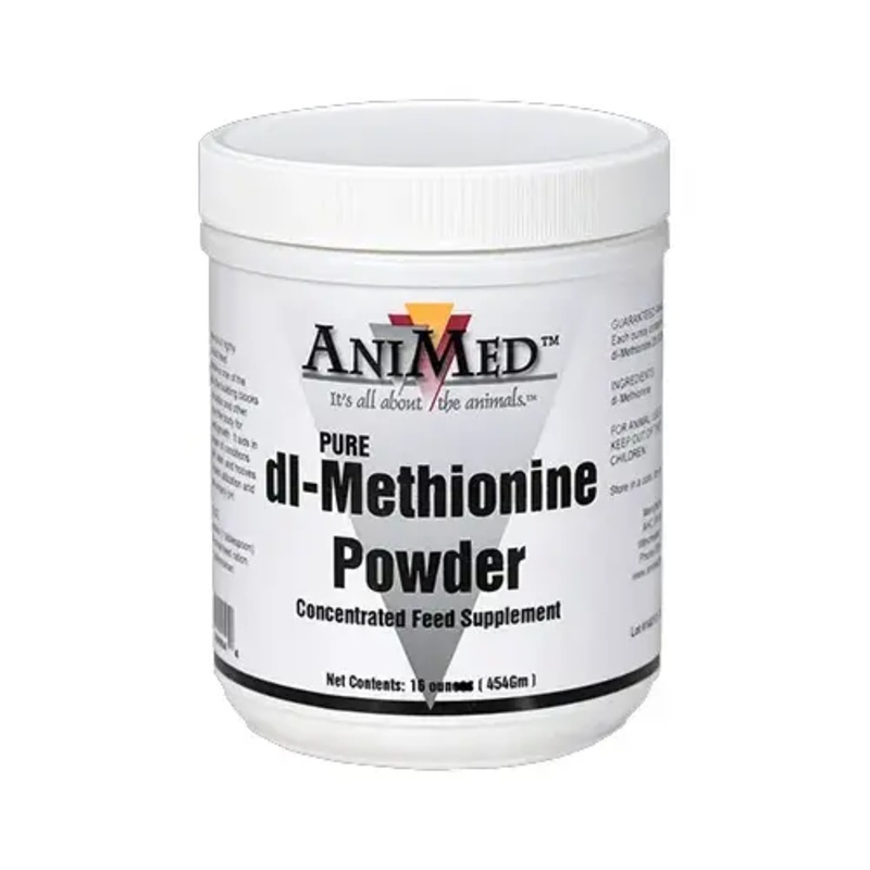 Animed 053-90004 ANIMED DI-METHIONINE PURE FOR HORSES - 16 OZ