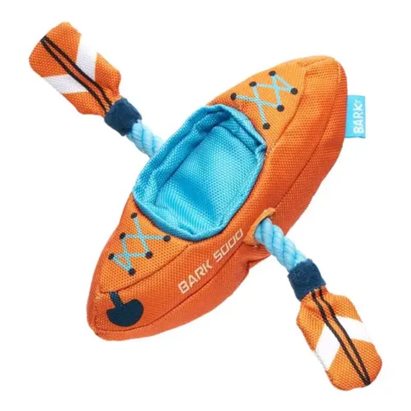 Bark 210053 Dog Toy Multicolored Plush Off-Track Kayak Multicolored