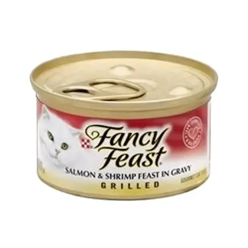 AMERICAN DISTRIBUTION & MFG CO 10209 Cat Food, Grilled Salmon & Shrimp, 3-oz. Can