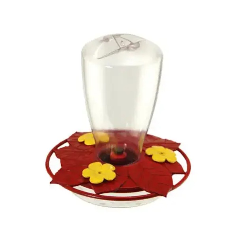 Audubon 24121 Bird Feeder, Hummingbird, Plastic Bottle, 20-oz.