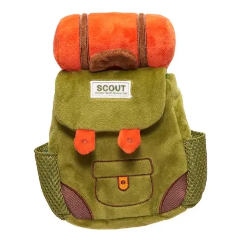 Bark 207723 Dog Toy Multicolored Plush Rucksack Multicolored