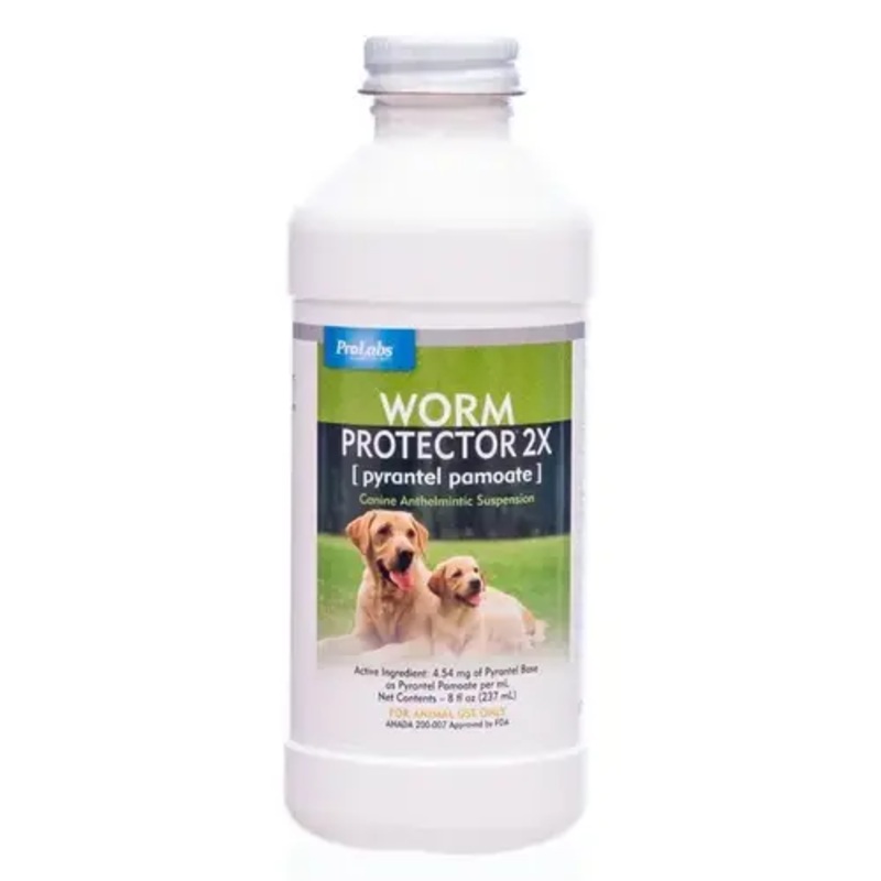 AgriLabs 011-01798 Prolabs Worm Protector 2X For Dogs