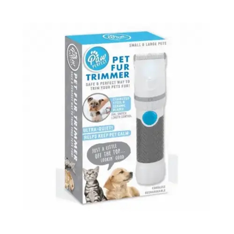Bell + Howell 7540 Cordless Trimmer Paw Perfect Black/White Cat/Dog Black/White