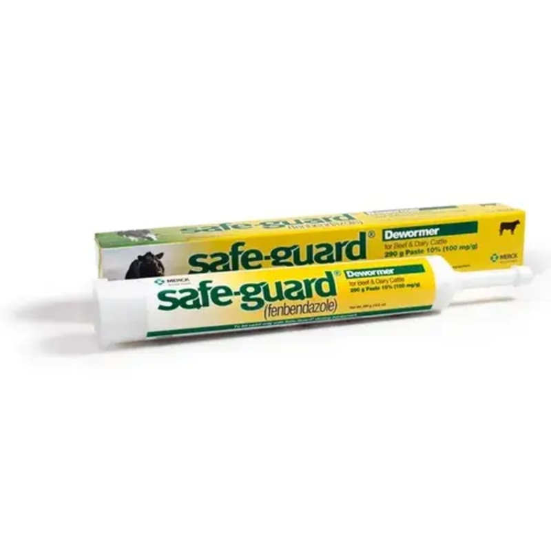 ANIMAL HEALTH INTERNATIONAL 18420032 Safe-Guard 10% Cattle Dewormer Paste - 290 gm
