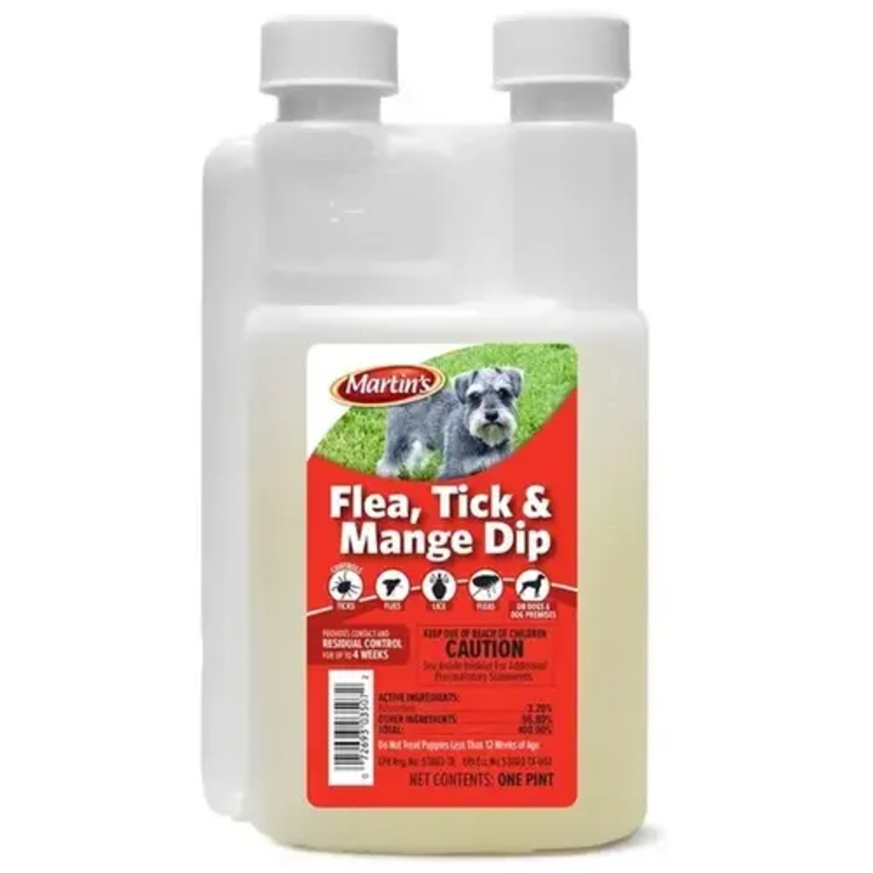 CONTROL SOLUTIONS INC 82100050 Flea, Tick And Mange Dip