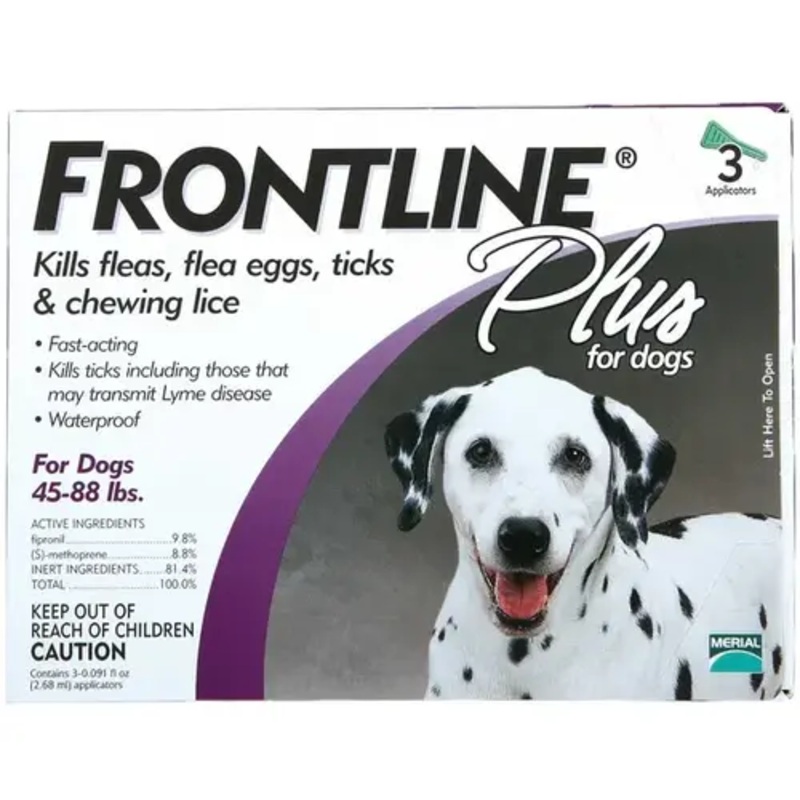 PETIQ LLC 287210 Flea & Tick Killer, For Large Dogs, 3-Doses - pack of 3