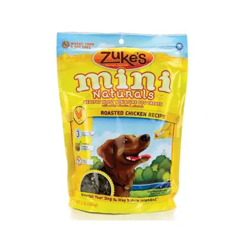 AMERICAN DISTRIBUTION & MFG CO 33051 Mini Naturals Dog Treats, Chicken, 6-oz. Pouch