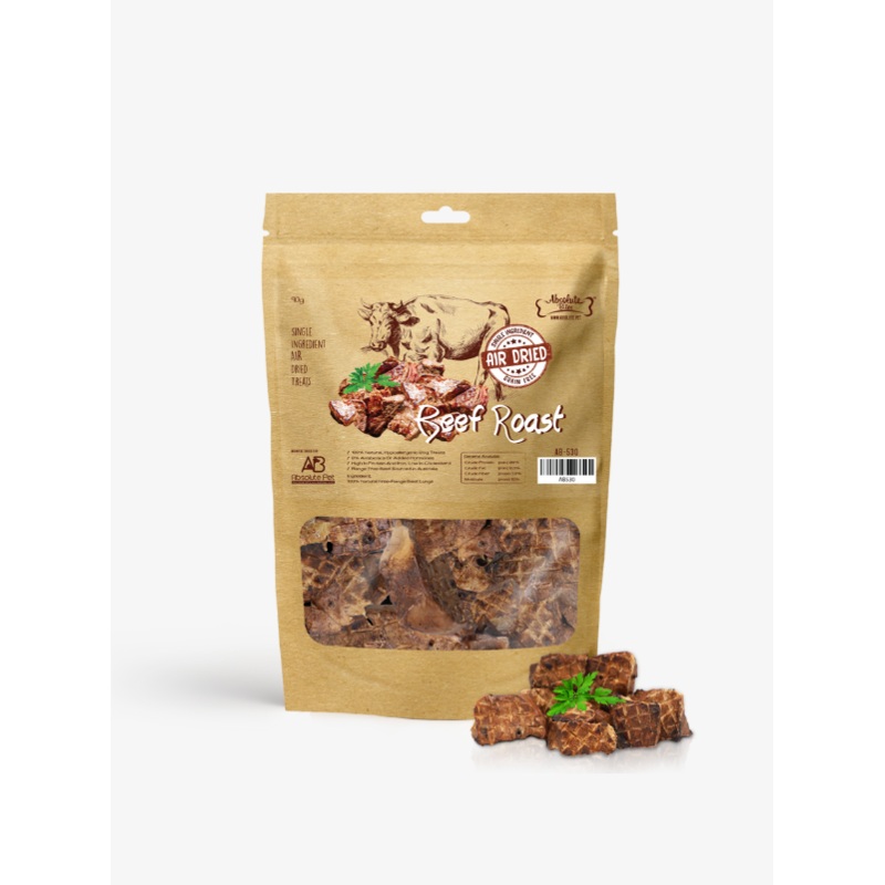 Absolute Bites Beef Roast Dog Treats 80g