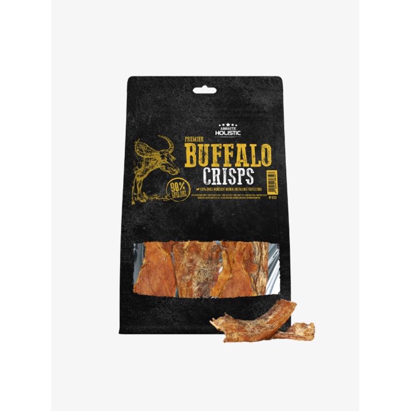 Absolute Holistic Premier Dog Treats Buffalo Crisps 200g