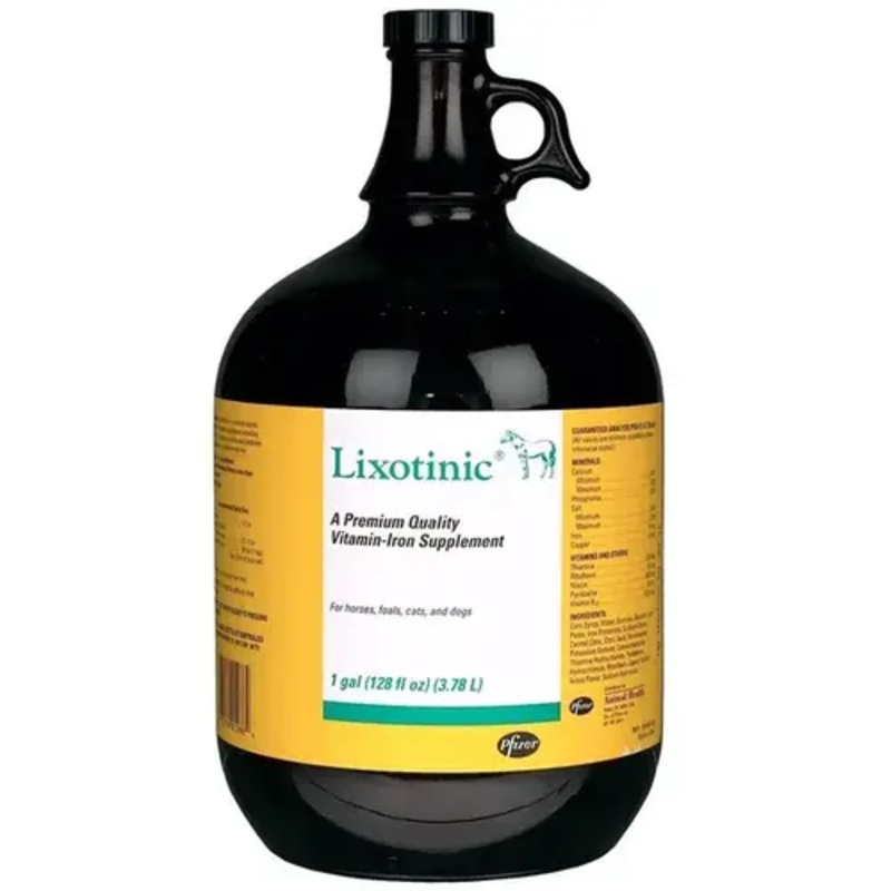 Zoetis Animal Health Group 10000499 LIXOTINIC LIQUID SUPPLEMENT - 1 GALLON