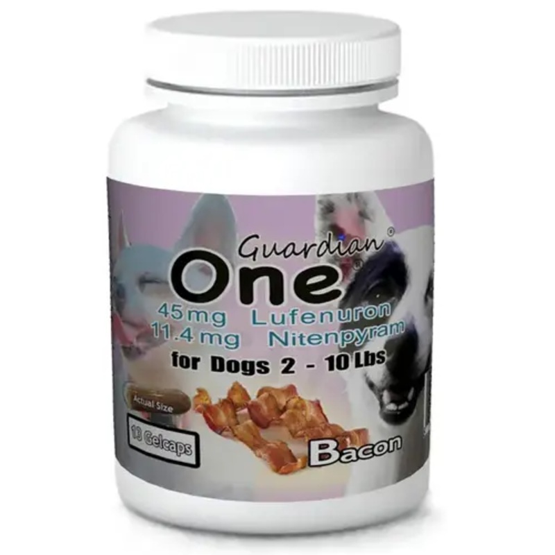 Guardian Pets Inc 13842589 GUARDIAN ONE COMBO FLEA GELCAPS FOR SMALL DOGS 2-10LBS,