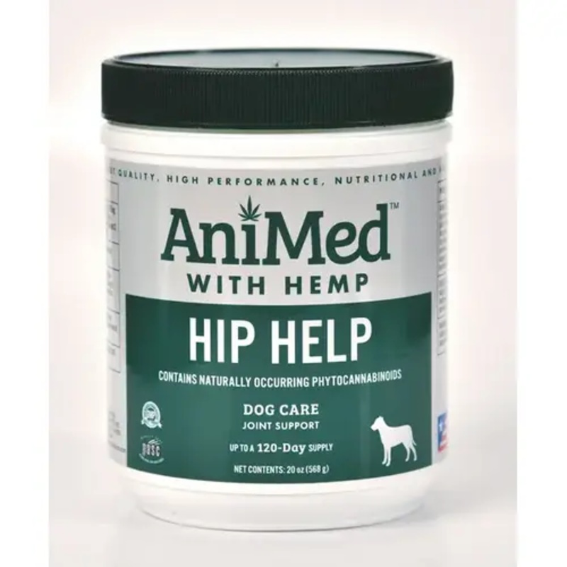 Animed 053-97071 Hip Help with Hemp 20-oz Jar