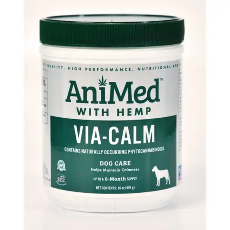 Animed 053-97081 Via Calm with Hemp 16-oz for K9