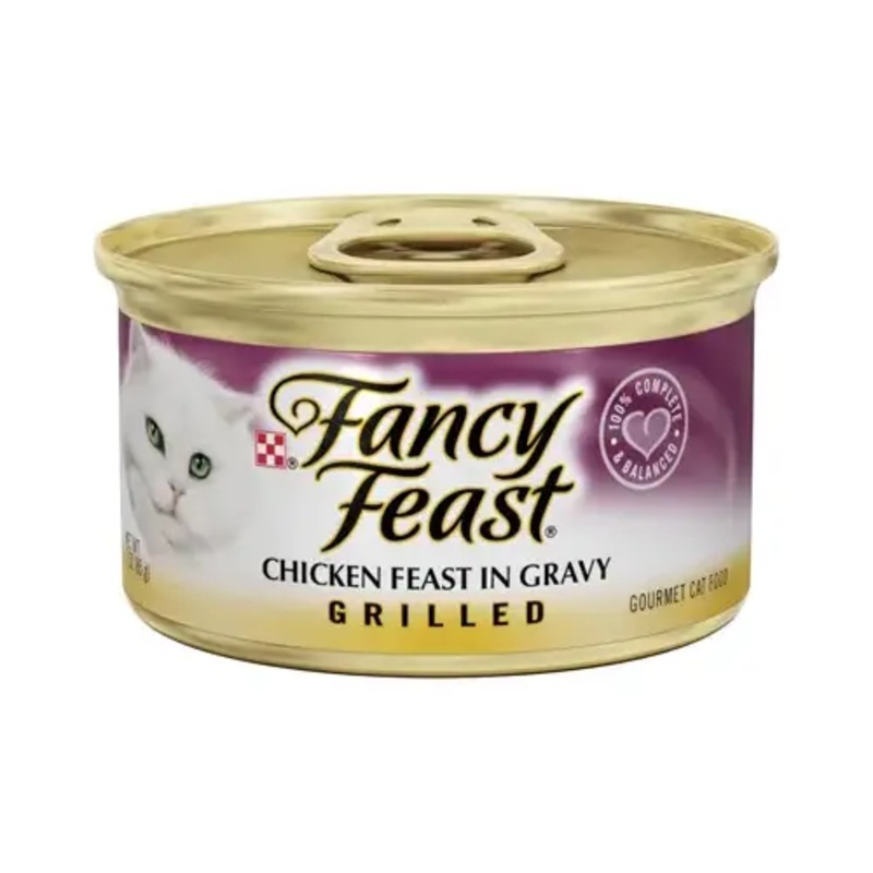 AMERICAN DISTRIBUTION & MFG CO 04081 Cat Food, Grilled Chicken, 3-oz. Can