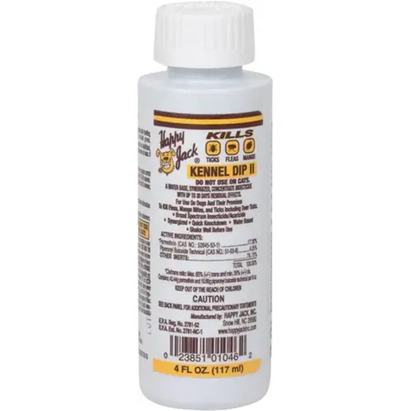 Happy Jack 1046 Kennel Dip II 4-oz