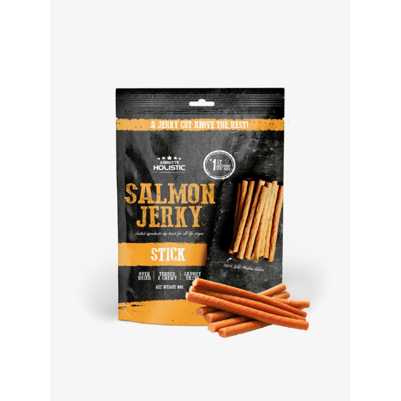 Absolute Holistic Jerky Limited Ingredient Dog Treat  Salmon Stick (100g)