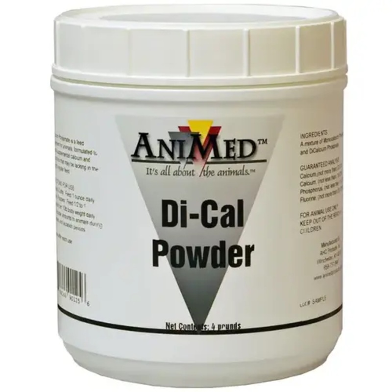 Animed 053-90125 ANIMED DI-CAL POWDER FOR HORSES - 4 LB
